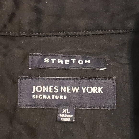 Jones New York Black Cotton Stretch Jacket - Picture 11 of 14